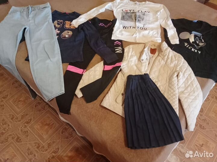 Вещи пакетом на девочку 11-12 лет