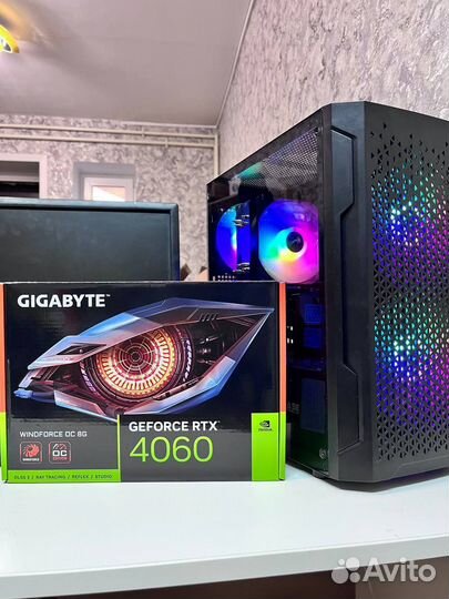 Игровой компьютер Rtx4060 новый