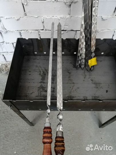 Шампура широкие для люля-кебаб