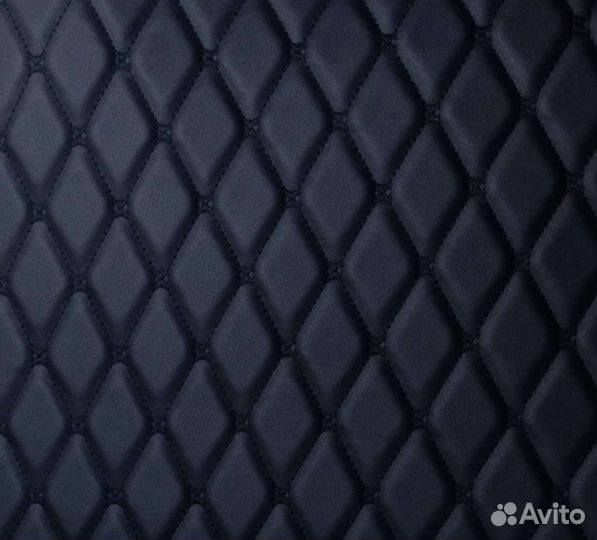 Экокожа, экокожа стеганная ромб