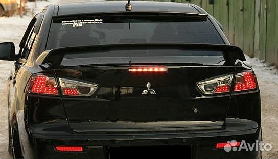 Стоп сигналы тюнинг на Lancer X 10