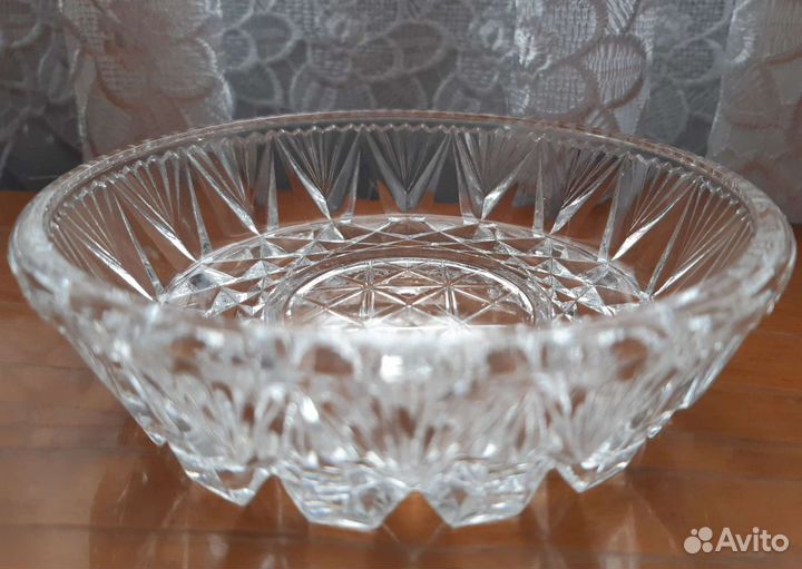 Вазочка хрусталь новая