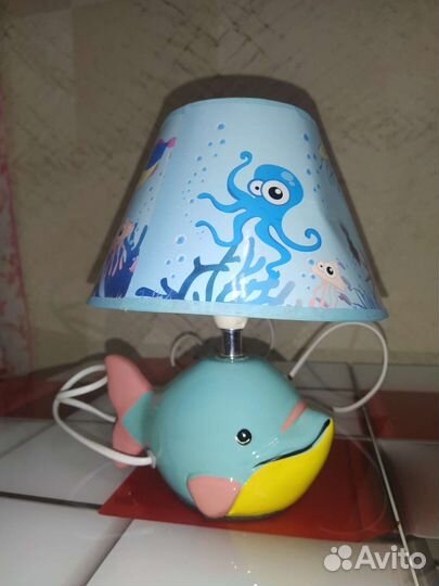 Лампа настольная детская