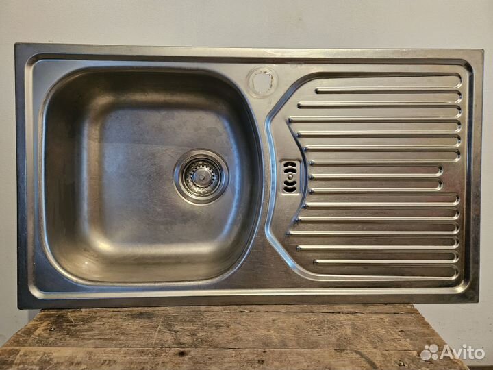 Мойка для кухни из нержавейки бу