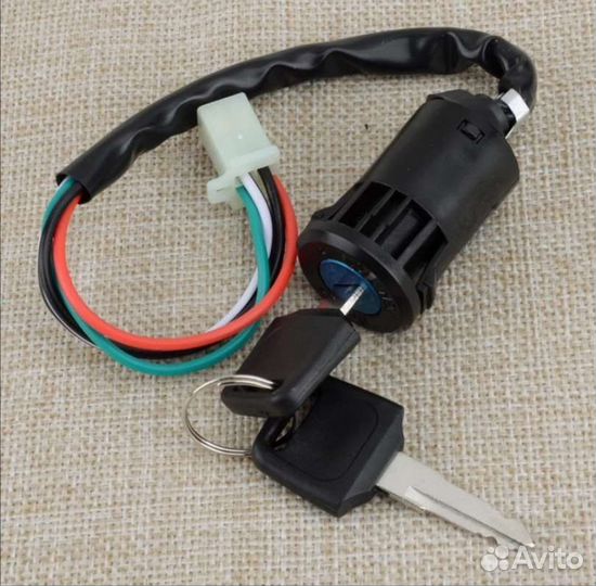 Универсальный 4-проводной ключ зажигания