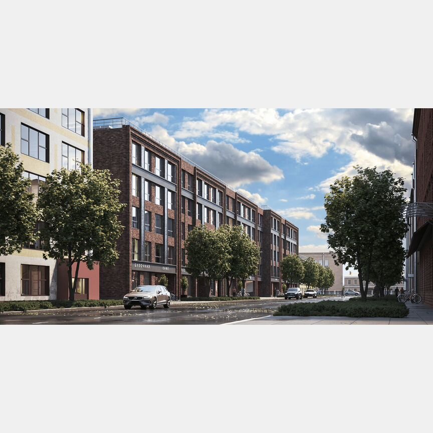 2-к. квартира, 69,1 м², 1/9 эт.
