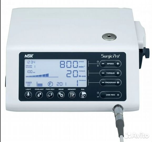 Физиодиспенсер NSK Surgic Pro OPT с наконечником