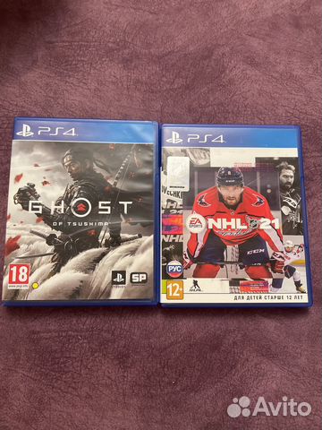 Игры на ps4 Nhl 21, Ghost of tsushima купить в Москве | Электроника | Авито