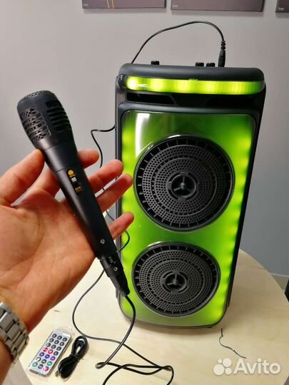 Мощная блютуз колонка 2000W пол метра высотой