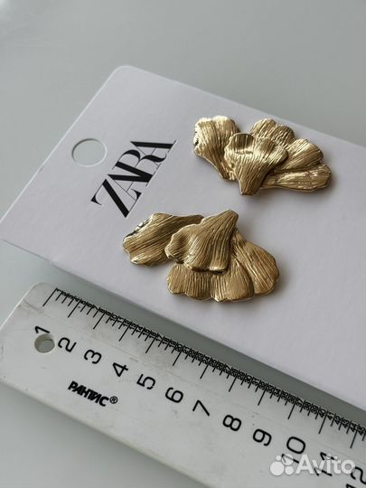 Серьги zara