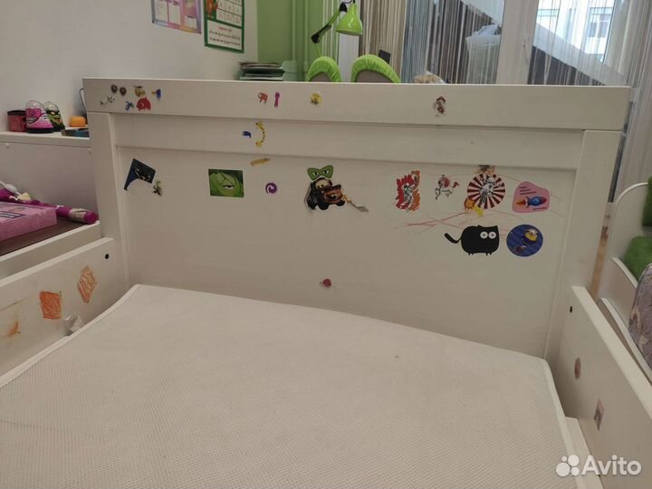 Детская кровать IKEA раздвижная сундвик