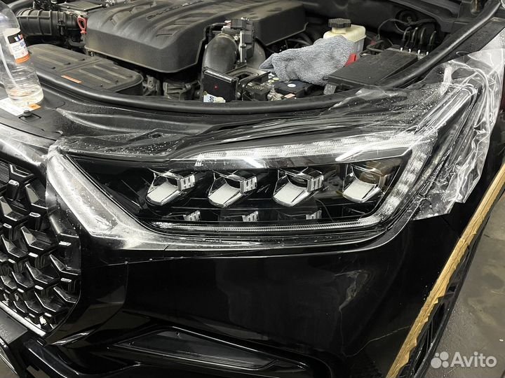 Полировка авто,керамика,оклейка фар