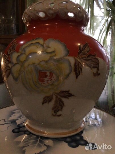 Антикварная ваза Schaubach 1926- 52г. Германия