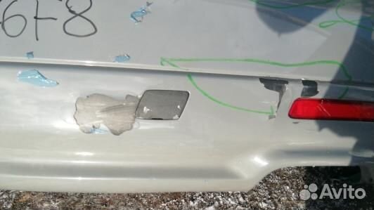 Бампер задний mazda CX-9 1 (76F08HG01)