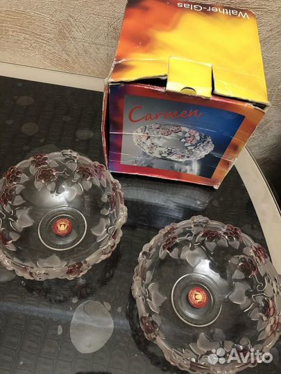 Хрустальная ваза