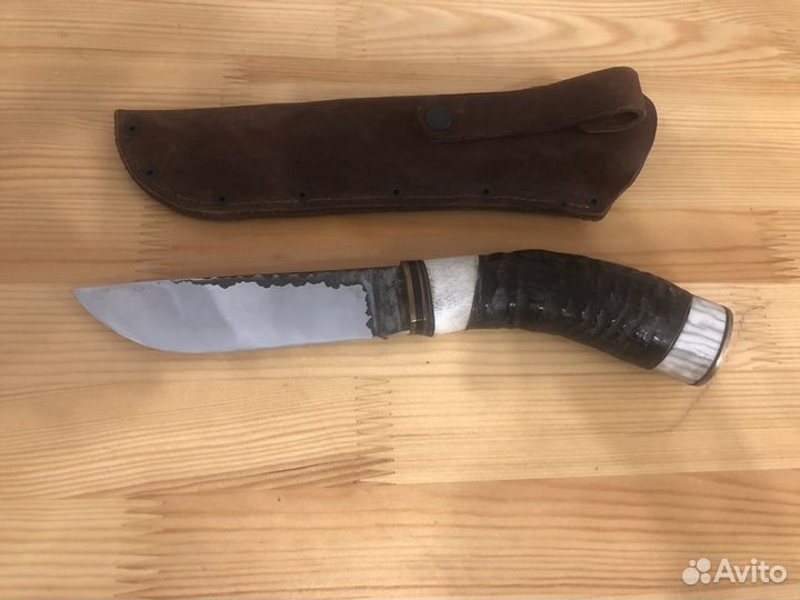 Нож ручка из рога