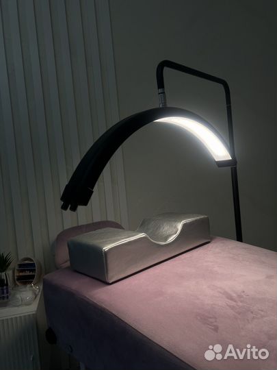 Лампа для наращивания ресниц Луна