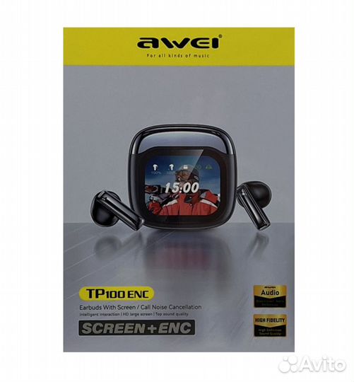 Наушники беспроводные Awei TP100