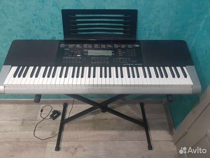 Синтезатор casio wk 240