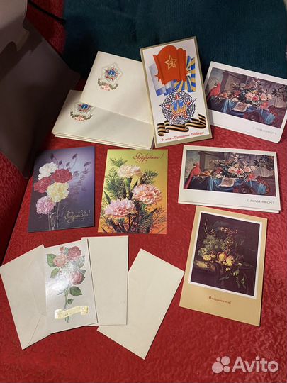 Конверты открытки