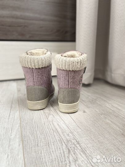 Зимние ботинки для девочки 22 размер