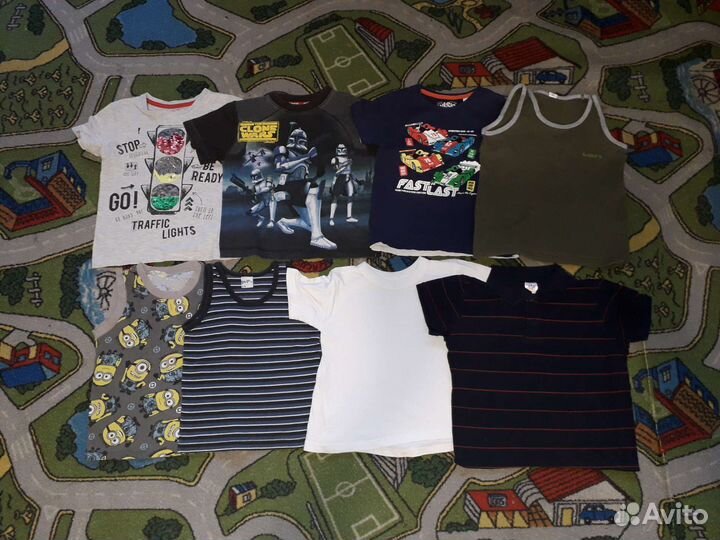 Пакет одежды на мальчика 98-104