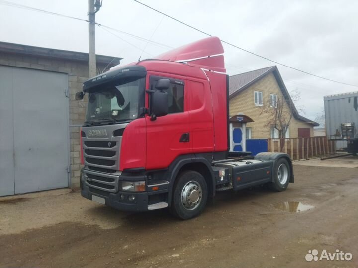 Scania G400 с полуприцепом, 2014