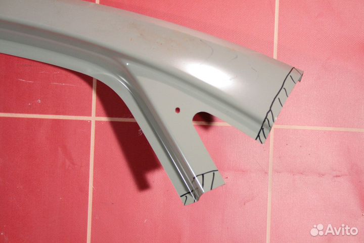 Панель боковая кузова/стойка левая Volkswagen Polo