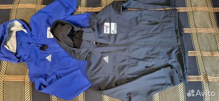 Разминочные куртки от S-2XL adidas Сб.России лыжны