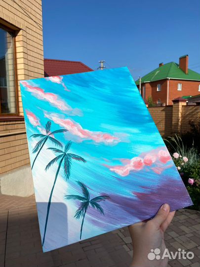 Картины на картоне 30*40