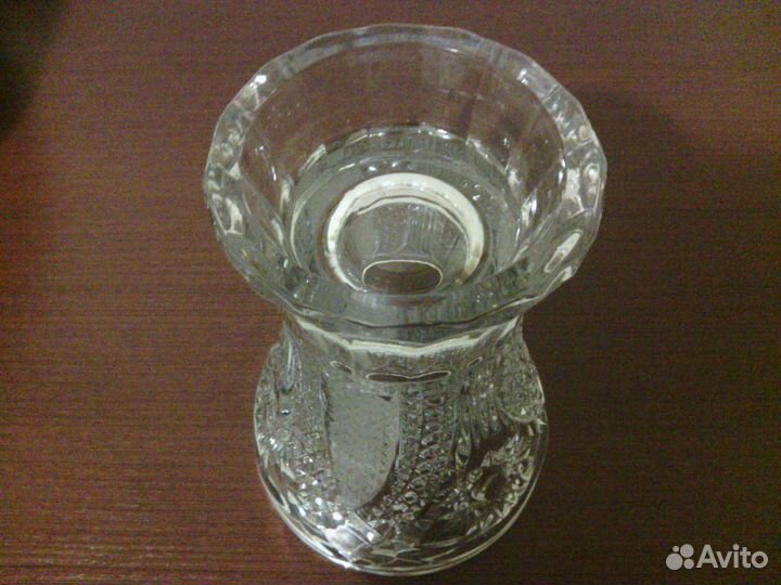 Ваза хрустальная