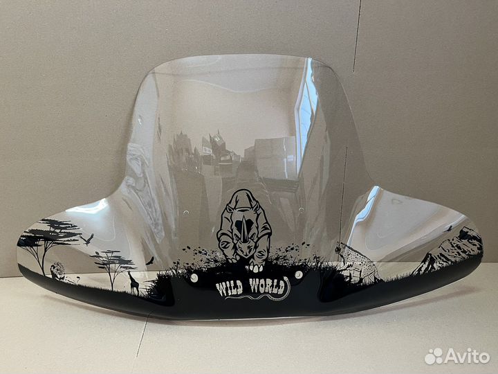 Ветровое, лобовое стекло для квадроцикла