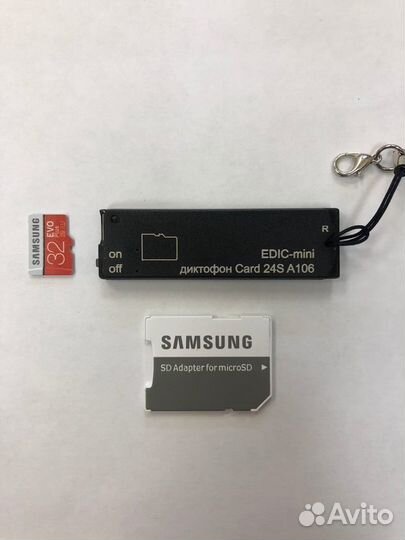 Диктофон edic-mini Card 24S A106