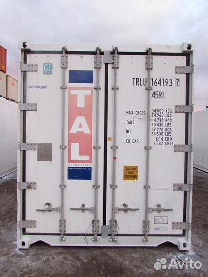 Рефконтейнер 40 футов carrier 2005 г.в