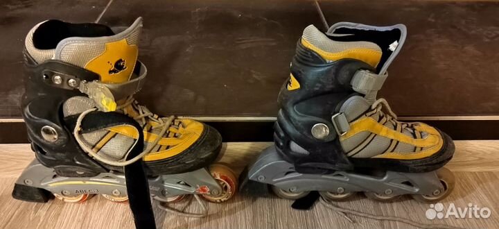 Роликовые коньки детские с защитой