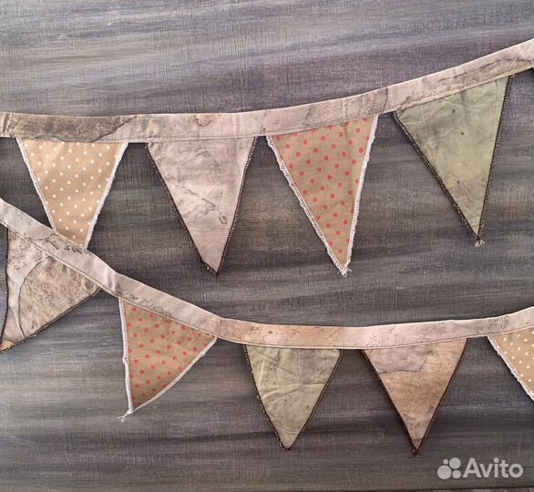 Гирлянда текстильная