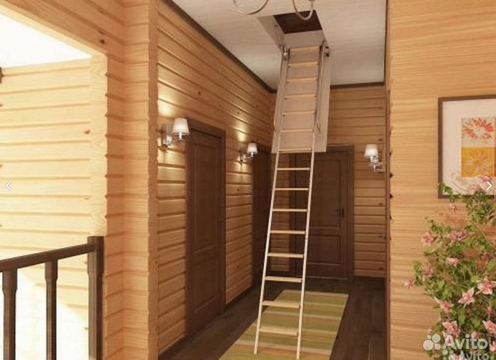 Чердачная лестница LWK Plus 70х120х280