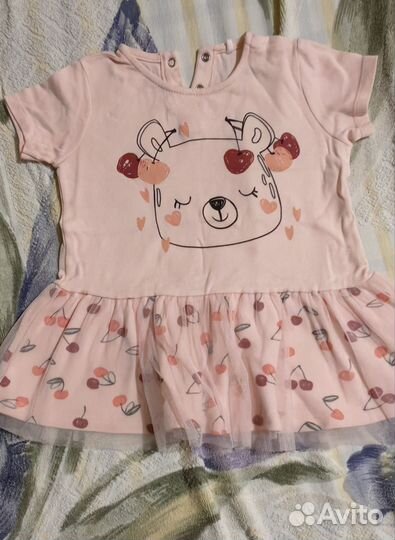 Платье для девочки 92