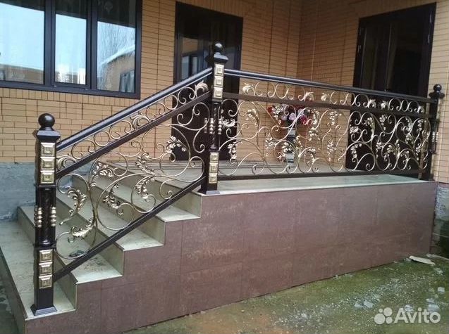 Перила кованные
