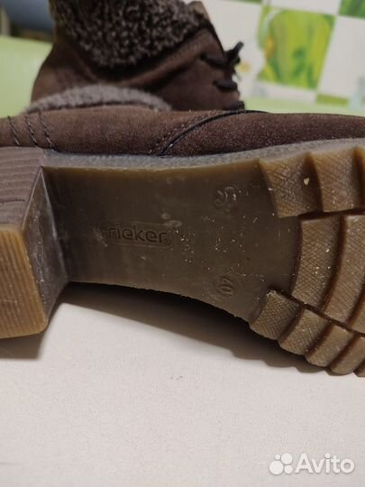 Ботильоны зимние