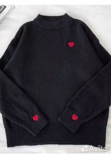 Свитер женский оверсайз с горлом