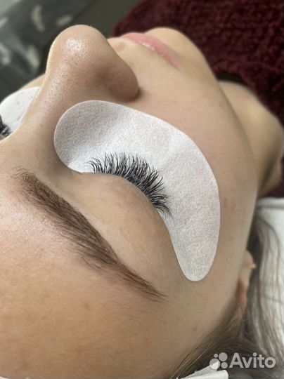 Наращивание ресниц модель