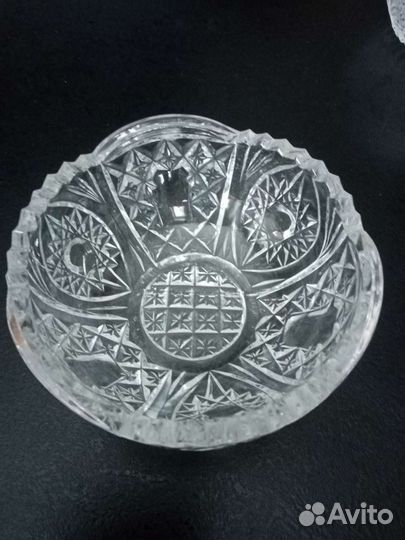 Вазы хрустальные