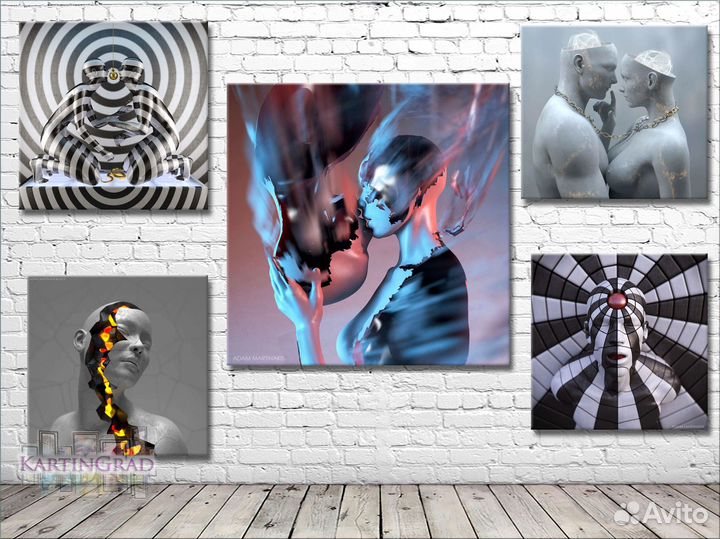 Потрясающие современные картины Мартинакиса /Арт 6