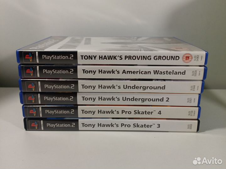 Tony Hawk's Pro Skater - 6 игр для PS2
