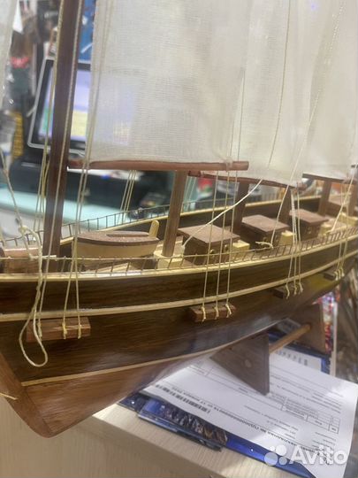 Корабль из дерева
