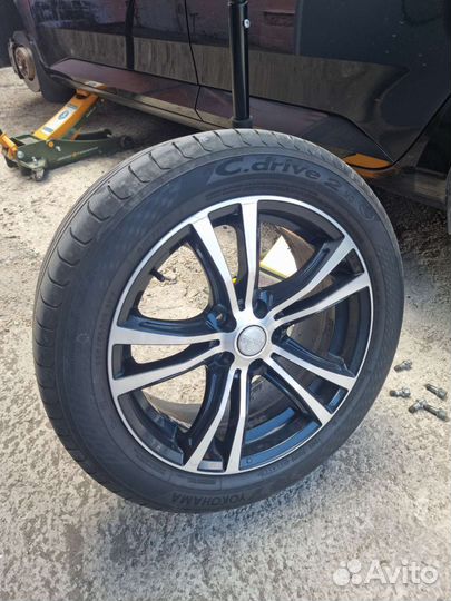 Колеса 5 112 R18 шины с дисками