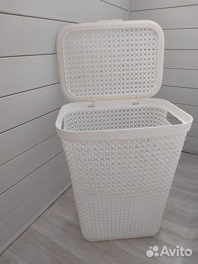 Корзина для белья узкая