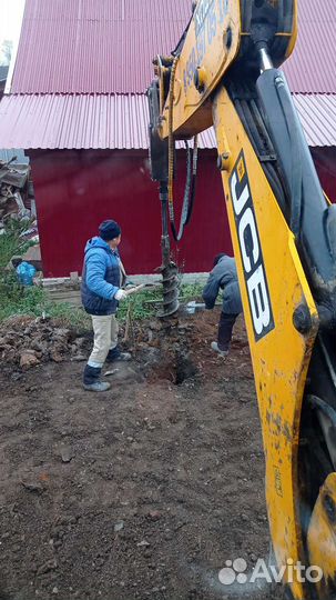 Услуги экскаватора погрузчика JCB