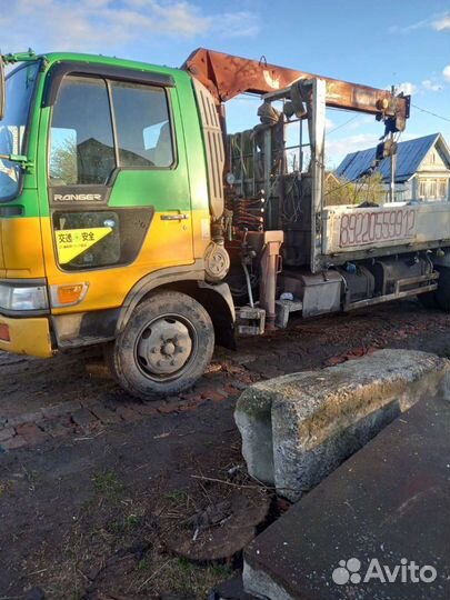 Аренда и услуги манипулятора, стрела 3 т, 8 м, борт 5 т, 6 м